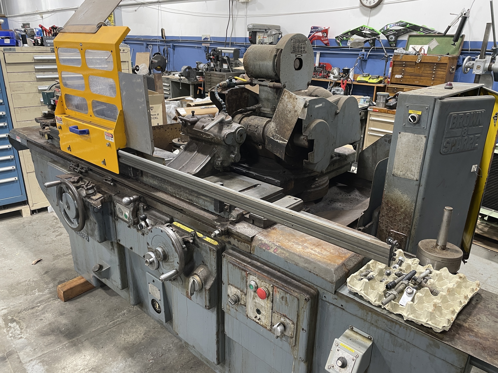 1959 BROWN & SHARPE 3 Grinders, Universal Cylindrical | New England Industrial Machinery