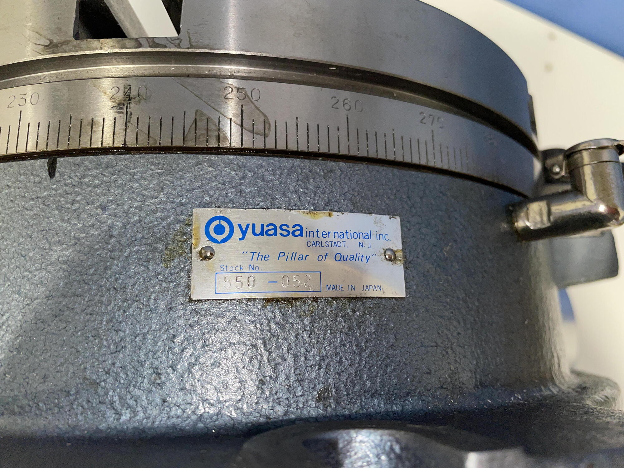 YUASA 550-052 Rotary Tables | New England Industrial Machinery