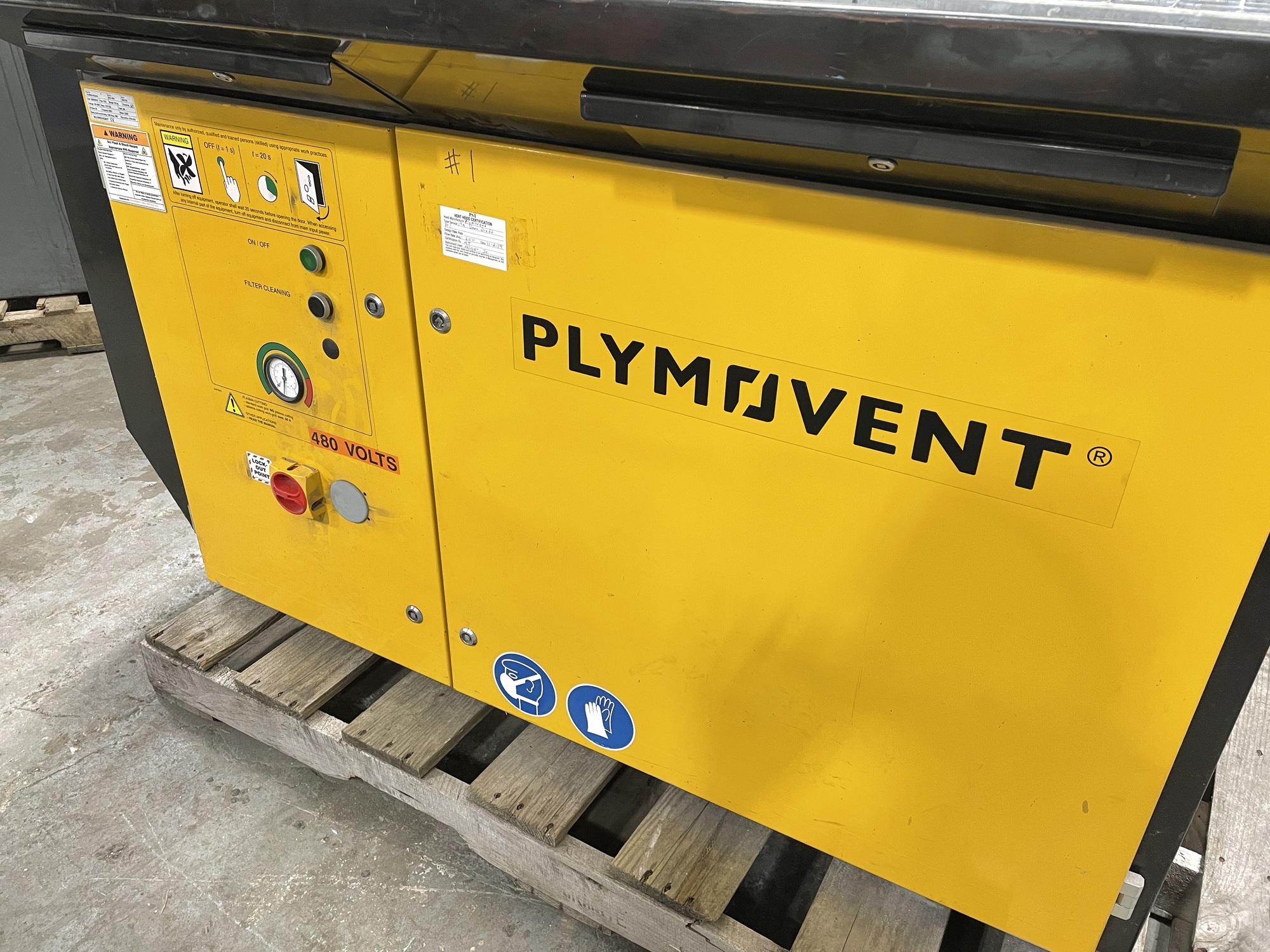 2010 PLYMOVENT DraftMax Advance Air Cleaner | New England Industrial Machinery