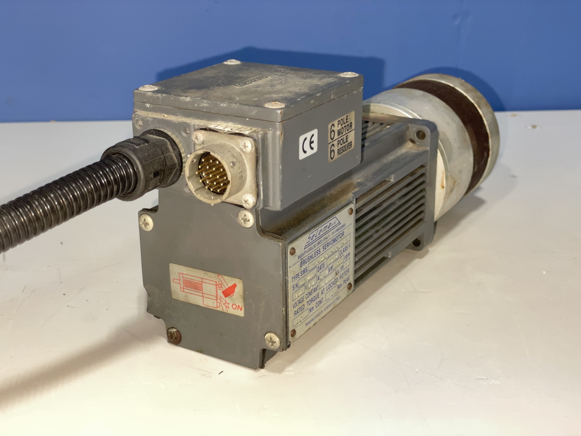 VICKERS SMS-T-O-M4-030-00--02-A3 Electrical Equipment, Motors | New England Industrial Machinery