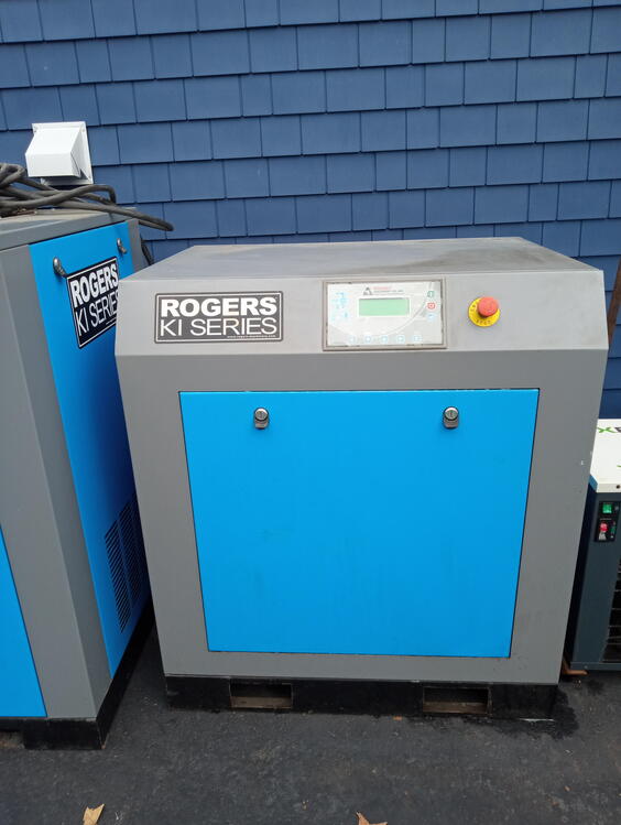 2021 ROGERS COMPRESSORS KI-10-150 Air Compressors, Rotary Screw/Sliding Vane | New England Industrial Machinery