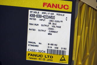 FANUC A06B-6088-H222#H500 Electrical Equipment, CNC Control Components | New England Industrial Machinery (2)