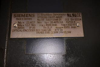 2001 SIEMENS 1FT6086-1AH71-4AH1 Electrical Equipment, Motors | New England Industrial Machinery (9)