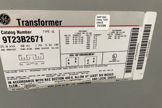 GE 9T23B2671 Electrical Equipment, 1-Phase Transformers | New England Industrial Machinery (2)